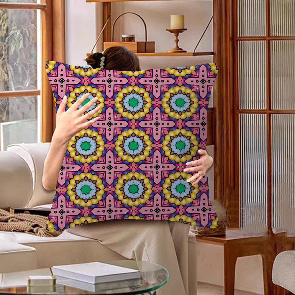 Bohemian Area Pillow Cover Design Cushion Cover Decor Holiday Decorati