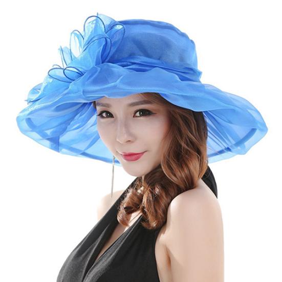 Women's Fashion Summer Church Kentucky Derby Cap British Tea Party Wedding Hat
