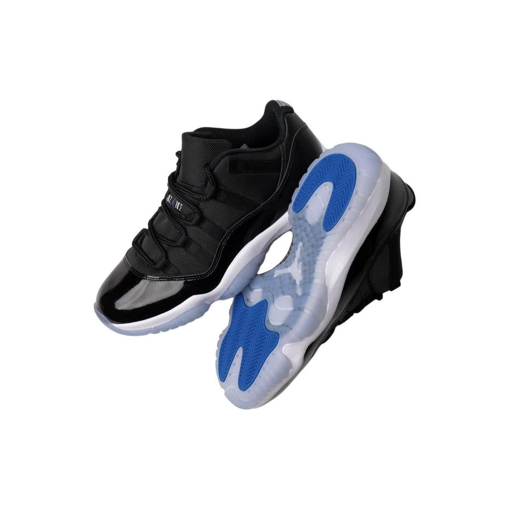 Air Jordan 11 Retro Low Space Jam Pánské tenisky Černá Varsity-Royal Bílá FV5104-004