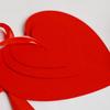 Red Heart-Shaped Banner Reusable Valentine's Day Banner Wedding Banner Garland  Birthday Party