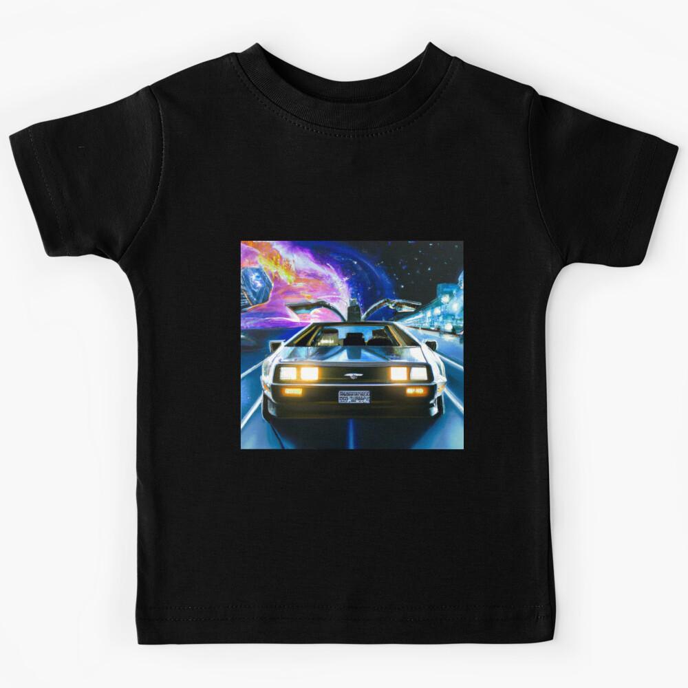 Delorean in Space Kids T-Shirt 140