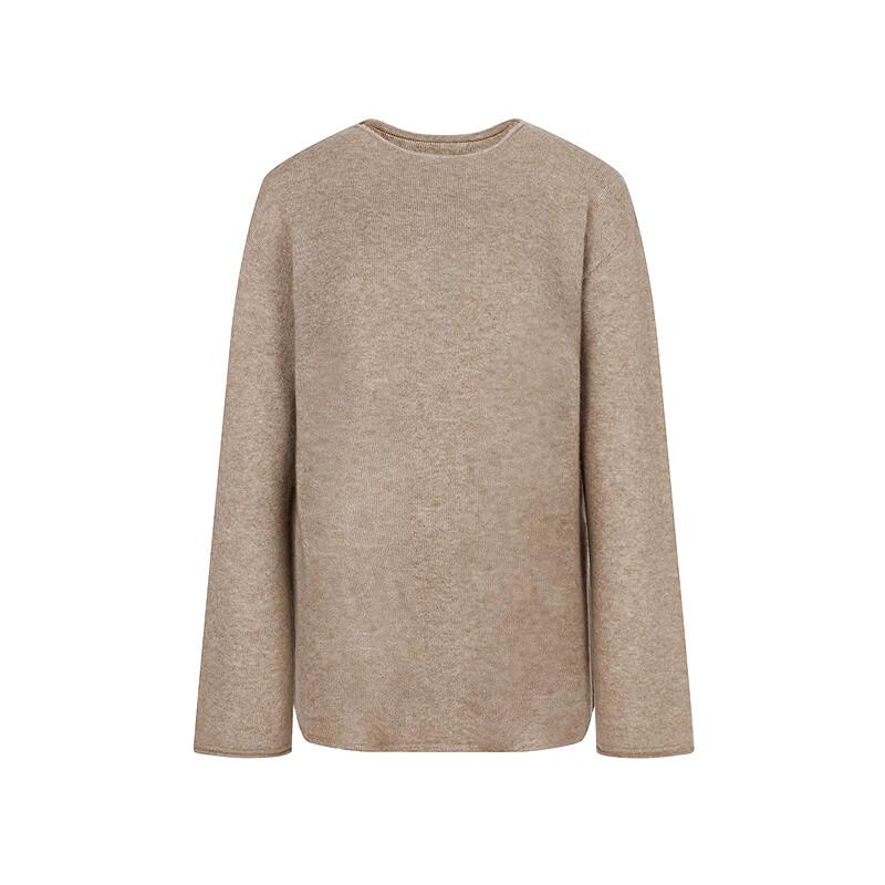 LESS 2025 Spring Cashmere Silk Blend Pullover Sweater