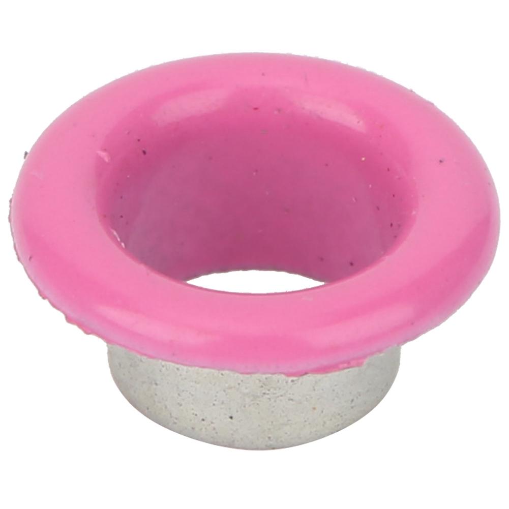 200 Sets Mixing Colored Metal Eyelets Grommets Leather Craft Scrapbooking Card Eyelets6MM