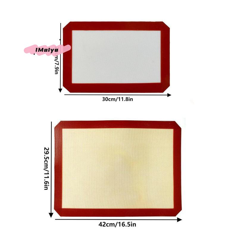 Reusable Silicone Baking Mat Sheet Non-Stick Heat Resistant Cookie Sheet for Oven Grill Microwave - Kitchen Baking Tool