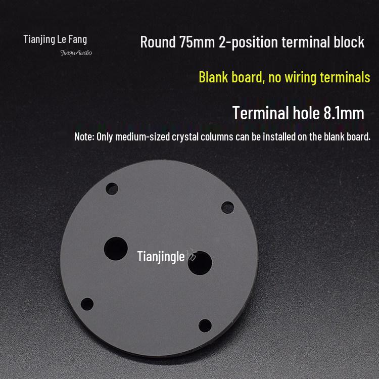 

Diy Bookshelf Speaker Terminal Block: Single/Double Input & 2/4-Position Binding Post