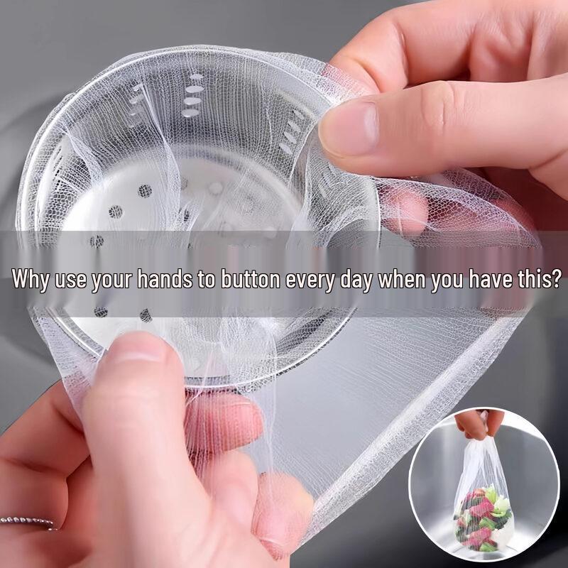 ZISHIZ Disposable Kitchen Sink Strainer Bag