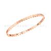 Luxury Honeycomb Polished Bangle: CNC High Version Fashion for Women