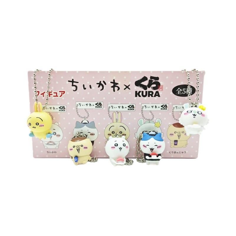 Pvc Chiikawa Action Figure Model Backpack Pendant Cartoon Toy Kids Cute Gift