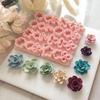 8PCS Polymer Clay Flower Molds For Earring Making Silicone Craft Tools With Detailed Petal Design Earring Making Molds