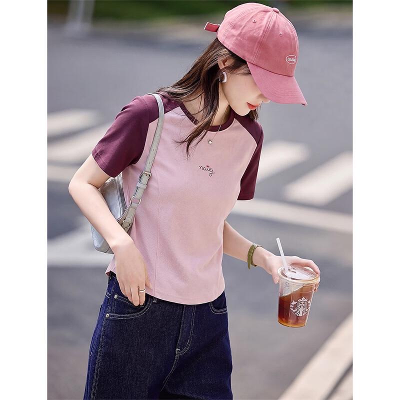 XinFeiYu Women s Designed Slim Fit Short Sleeve T-Shirt XL