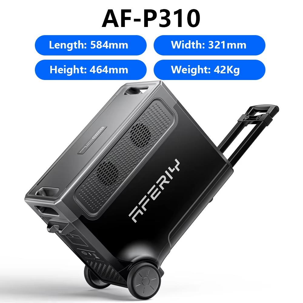 AFERIY 3600W Portable Power Station Solar Generator 3840Wh LiFePO4 Battery Home Backup Outdoor Camping Mobile Power Power Bank
