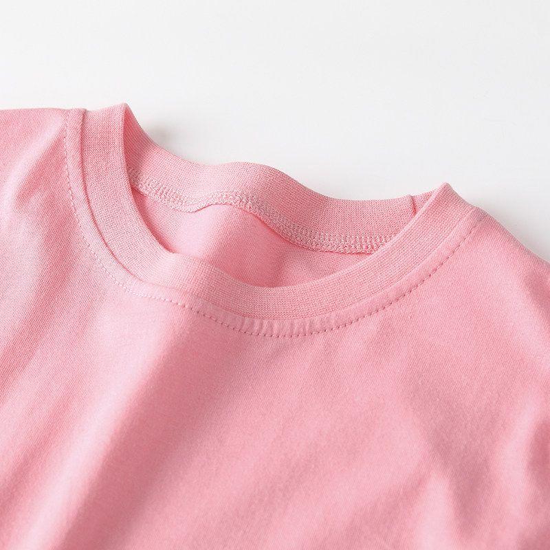 Taotaoism Girls' Long-Sleeved T-Shirt, Spring and Autumn Style, Stylish Round-Neck Base Shirt for Girls, Children's Long-Sleeved Pure Cotton Top