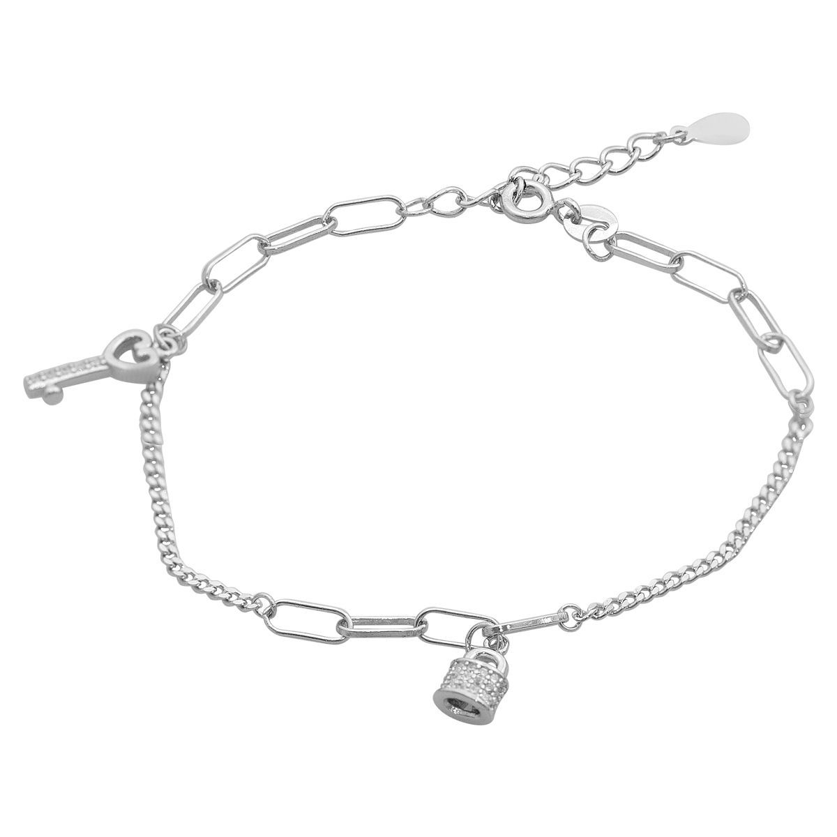 

Срібна каблучка з фіанітами, вага виробу 3,1 гр (2172840) 17-20cm білий