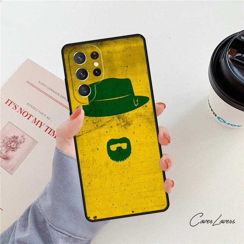 Heisenberg Breaking Bad phone case For Samsung Galaxy S24 S25 S23 S22 Ultra Note 10 20 Plus S20 S21 FE Cover