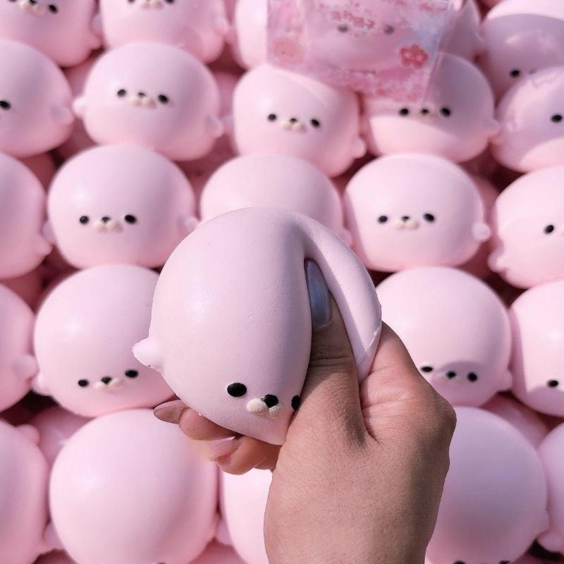 Soft Seal Squeeze Toys Simulation Animal Small Sensory Fidget Toy Slow Rebound Creamy Texture Stress Relief Toy Gifts
