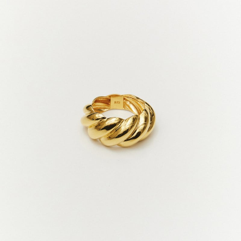 comelico atelier Croissant Bold Ring
