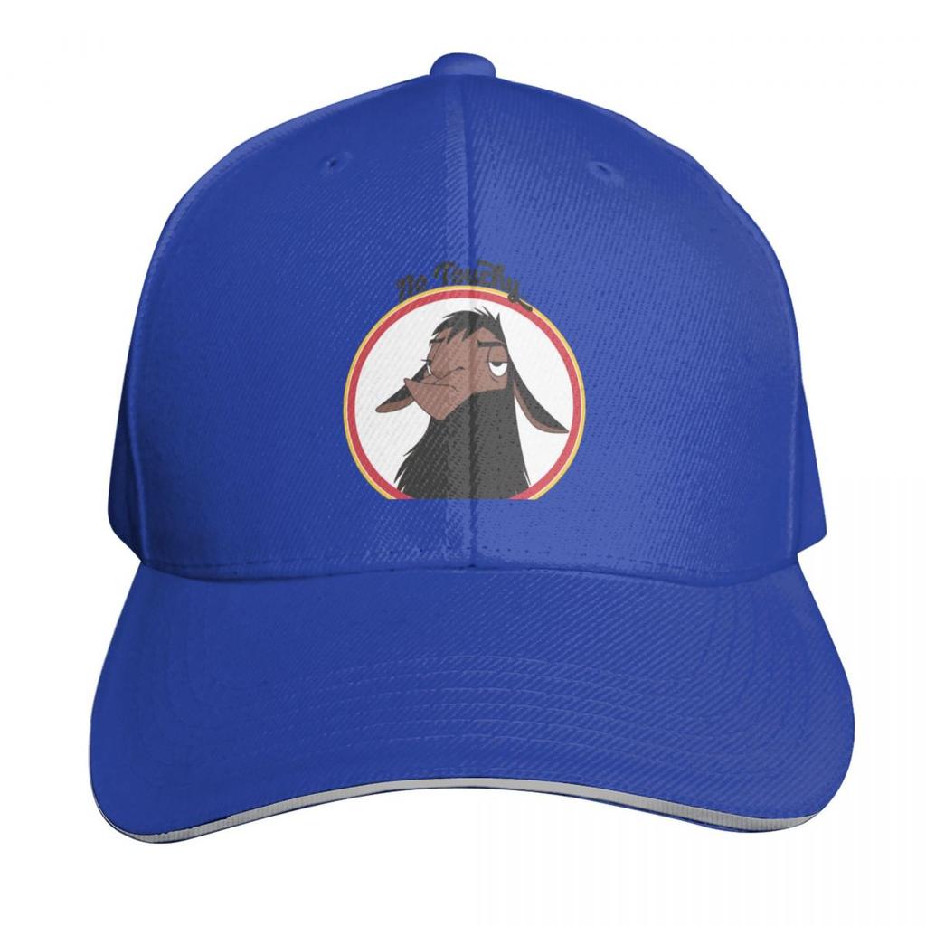 Kuzco NO TOUCHY Sad Llama EmperorXS New Groove Emperor David Spade Back Off No Touch Funny Gift Baseball Cap
