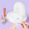 2 In 1 Brushless Turbo Nail Vacuum Cleaner 130W Strong Suction Nail Dust Collector Manicure Extractor Fan Nail Art Salon Tool