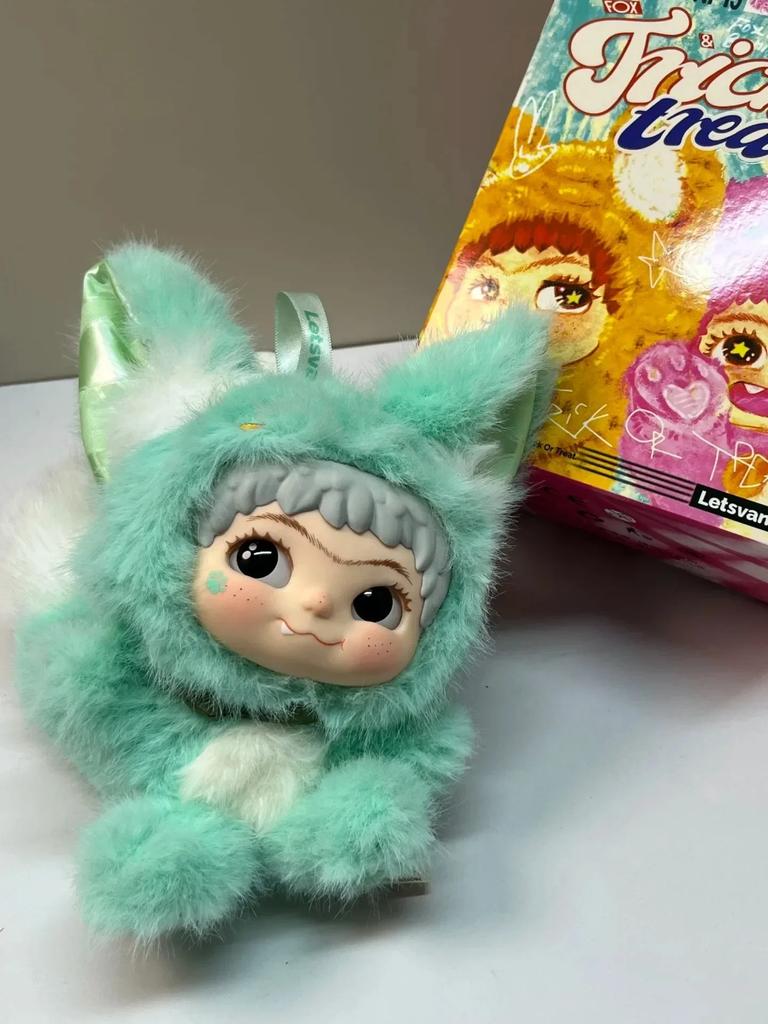 In Stock Original Wakuku Blind Box Wakuku V2 Fox Rabbit Trick Diary Pendant Birthday Celebration Gift Idea Garage Kit Children Kids Toy Sets Wakuku