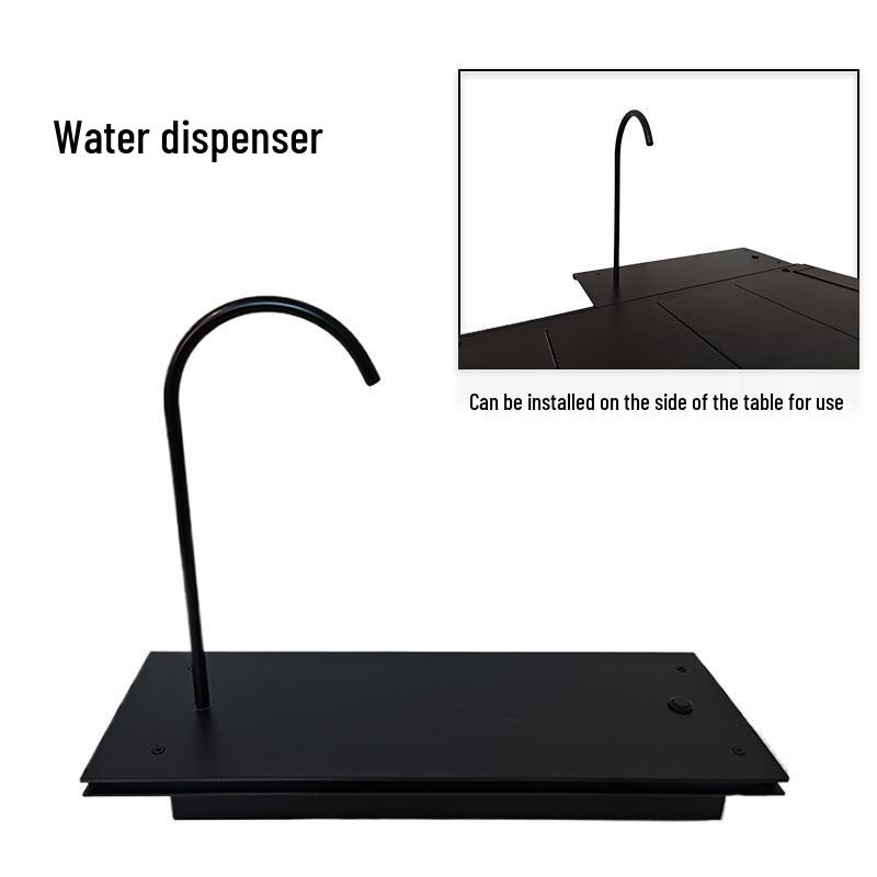 Portable Aluminum 4-in-1 BBQ Camping Table & Chair Set