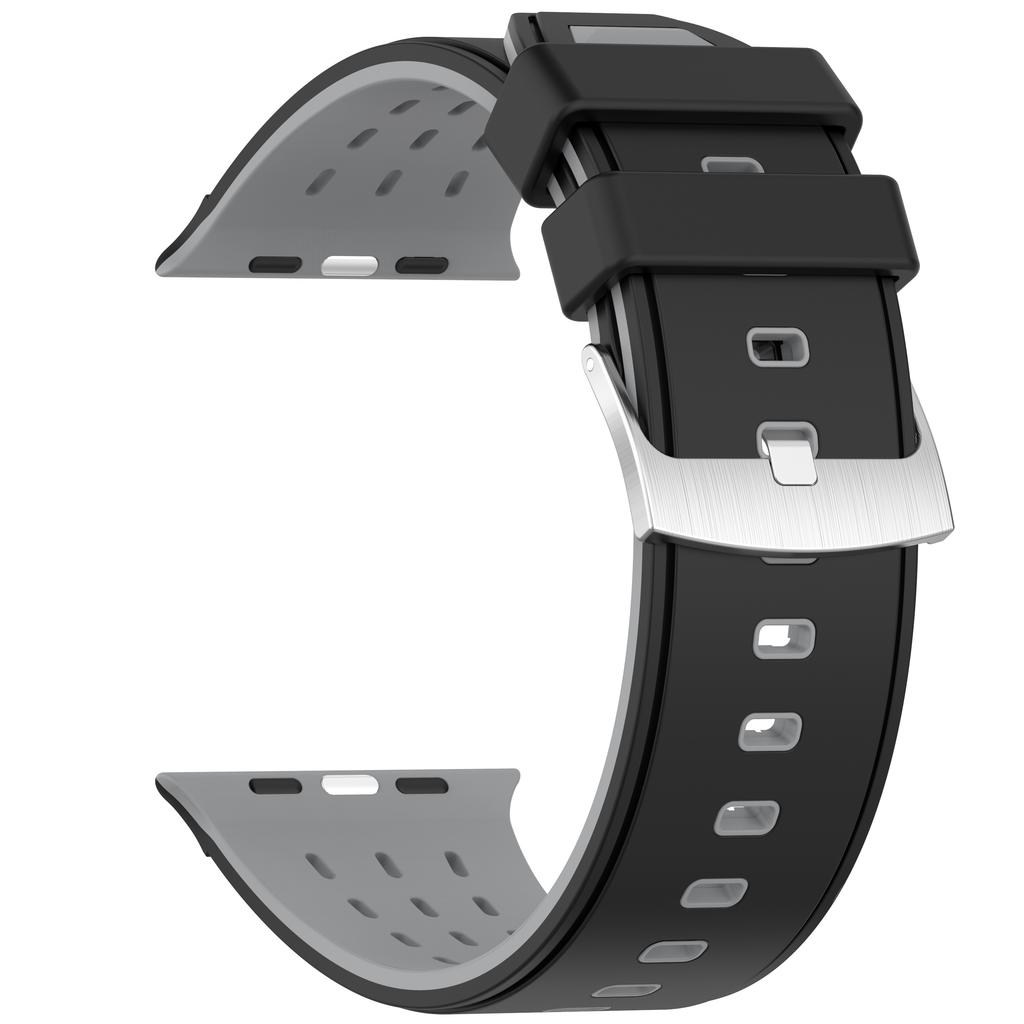 Bands For Apple Watch Strap Ultra 3 2 49mm 46mm 45mm 44mm 42mm Sport Silicone Bracelet Correa IWatch Series 11 10 9 8 7 6 5 SE 3