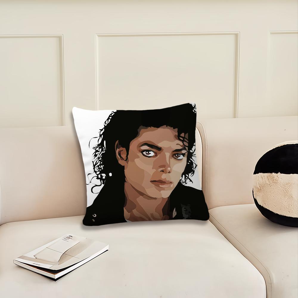 M-michael J-ackson Singer cushion cover Pillow Cover Decoration Room Home Sofa living Office Car Nordic Simplicity