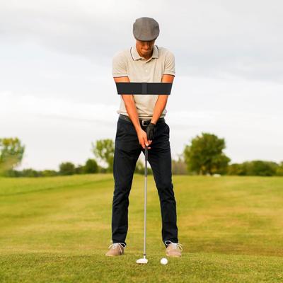 Golf Swing Arm Band Training Aid Elastic Swing Correcting Trainer Band for Golfers Beginners Arm Elbow Posture Training Accessory