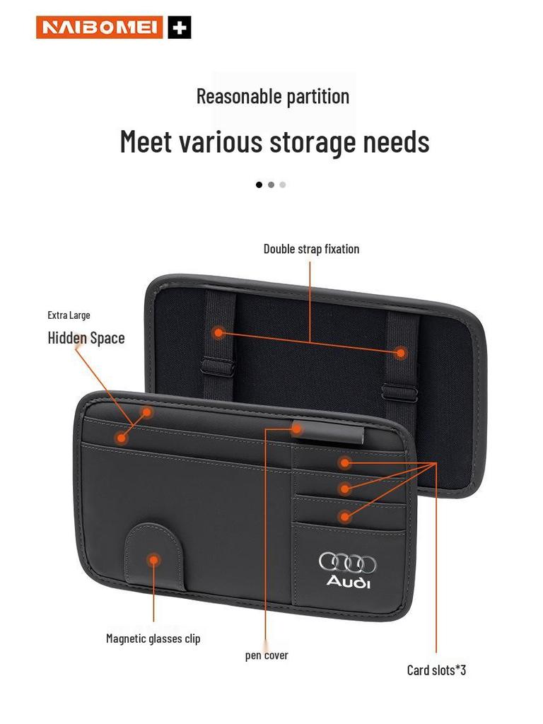 Fahrzeug-Dokumentenhalter, Sonnenblenden- und Brillenclip für Oshan X5/X7/Z6/Cosay 3/5/6Pro Modelle.