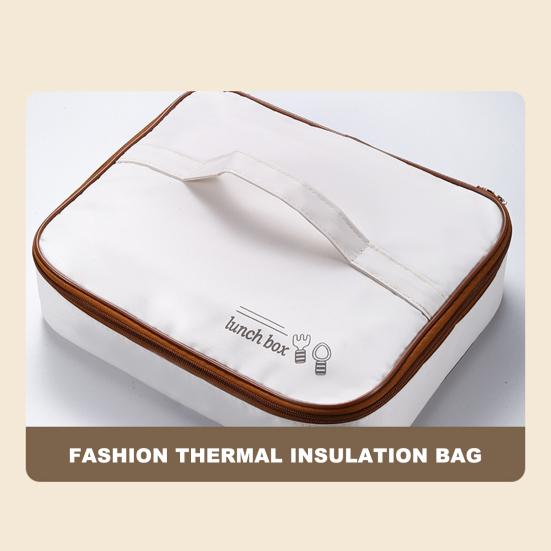 Insulated Lunch Box with Compartments Easy To Clean Stainless Steel Lunch Container Reusable Bento