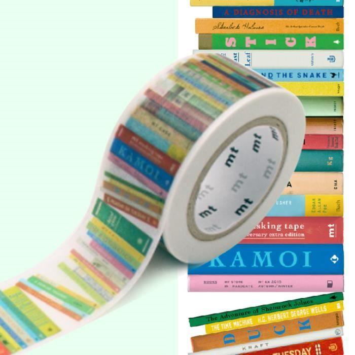 Masking Tape - MT - EX Livres - Mixte - Adhésif - Décoration