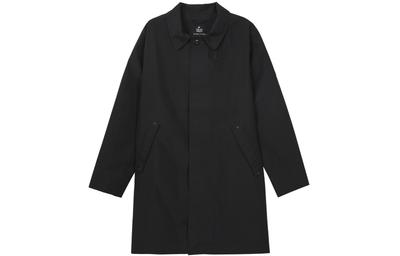Trenchcoats Herren Schwarz Stehkragen Moderat DV9971-010