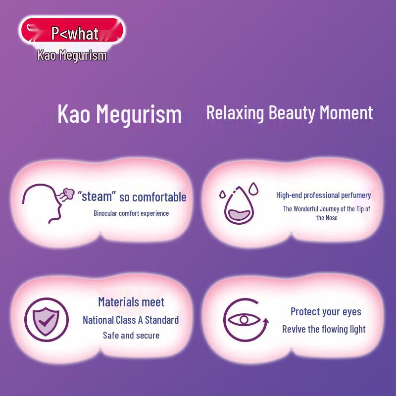 MegRhythm Steam Eye Mask (Forest Scent & Unscented, 24-Count)