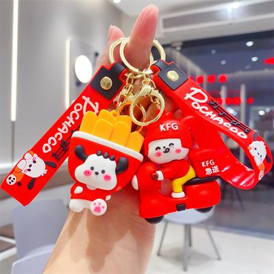 Nový Kreslený Klíčenka Roztomilý Pacha Pes Panenka Přívěsek na Školní Tašku Kroužek na Klíče od Auta