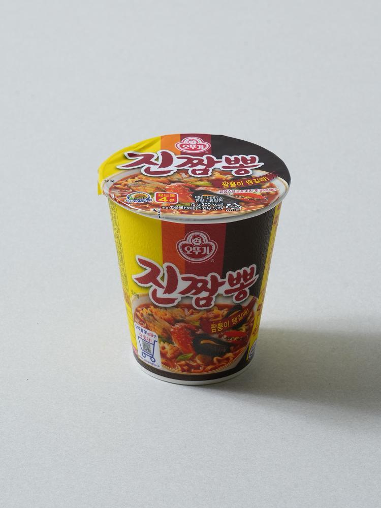 Ottogi Jin Jjambbong Mini Cup Noodles 75g 1ea