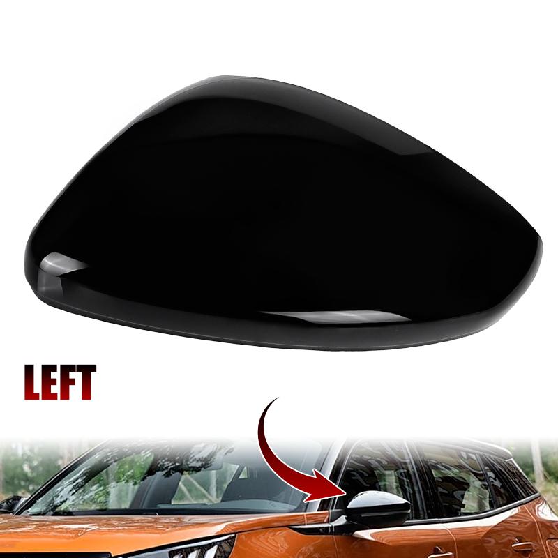 Rearview Mirror Cover Cap For Peugeot 208 Peugeot 2008 Opel Corsa F 2024 2025 Left Right Side Replace