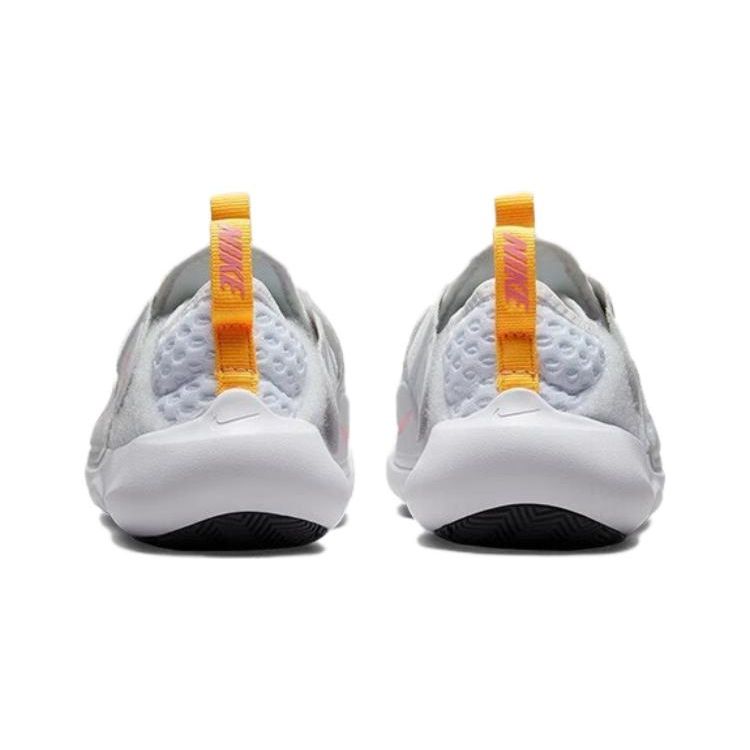 Nike Flex Advance BR PS Anti-Kick Tlumení nárazů Nízké Dětské Běžecké Boty Dětské Běžecké Boty Bílé DC9370-100