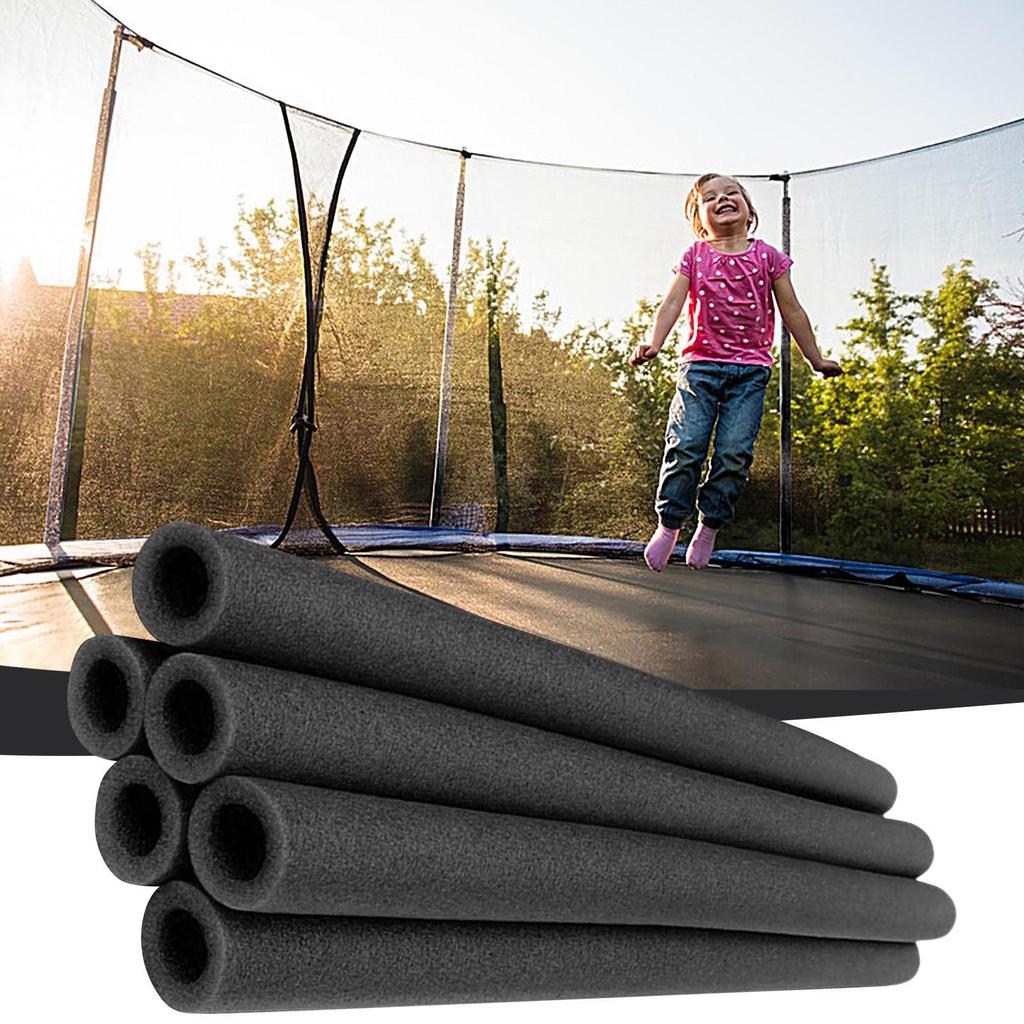 6Pcs Trampoline Pole Cover Trampoline Tube Padding Replacement Part  Trampoline Pole Sleeves Tubes For Safe Outdoor Bouncing