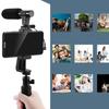 Sensitive DSLR Microphones 70Hr Continuous 3.5mm Sound Output For Live Broadcasts Video Recording