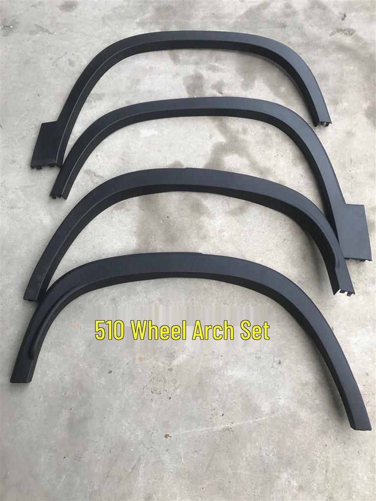 Baojun Front/Rear Wheel Arch Fender with Clips, Stainless Steel