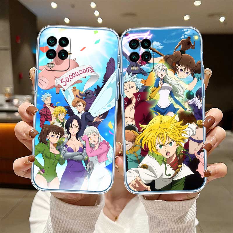 RE52 S-Seven D-Deadly Sin Transparent Phone Case for Samsung Galaxy A04 A04S A14 A23 A34 A54 M23 M33 M52 M53