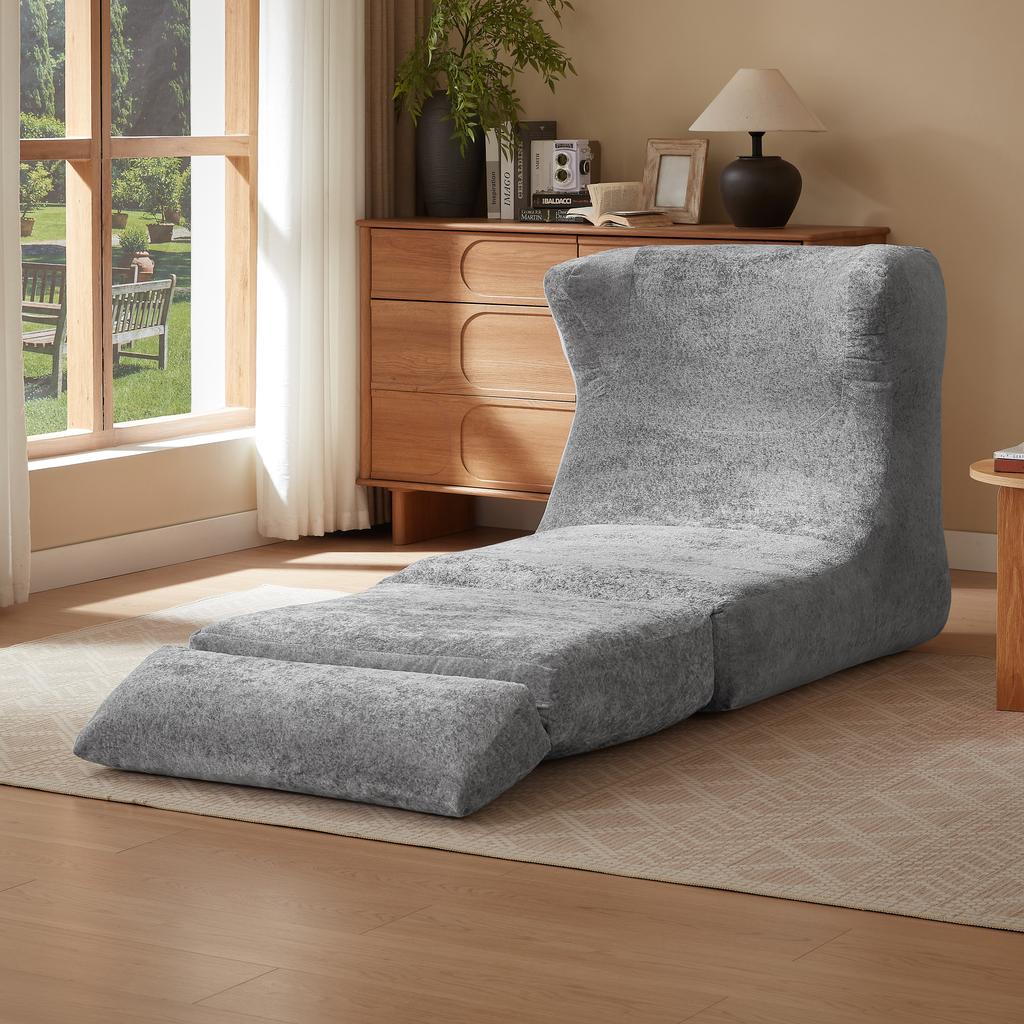 Boneless Sofa Combination Seat, Unique Shape, Suitable for Living Room and Bedroom, Can Be Converted from a Single Armchair To a Lounge Chair.