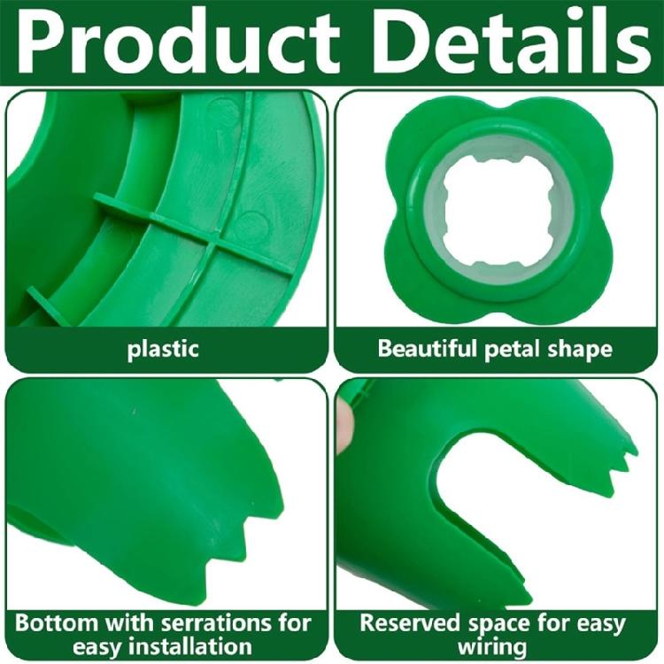 Sprinkler Protectors Cover For Durability Use In Lawn Care Plastic Materials With Effortlessly Setups
