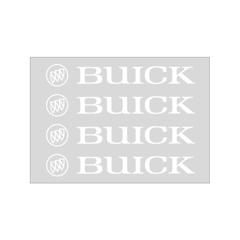 4Pcs Car Door Handle Stickers Tire Rear View Mirror Decals For Buick Verano Velite Lesabre Riviera Avenir GL6 GL8 Envision Excelle