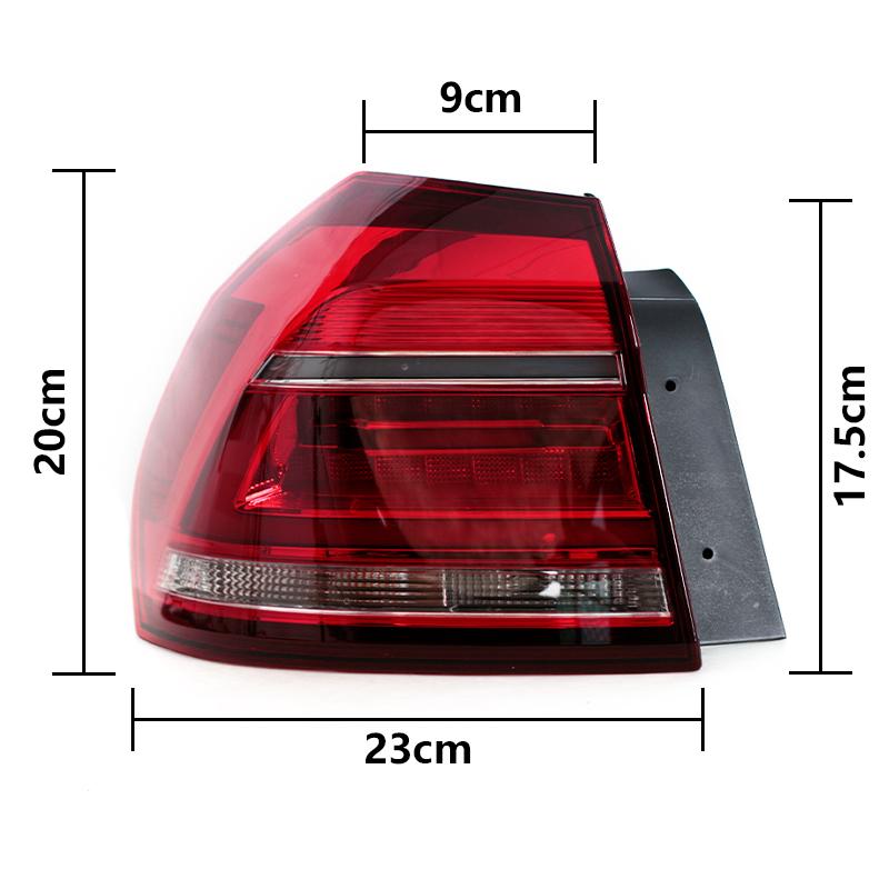 Car Rear Lamp Tail Light Assembly For Volkswagen VW Passat B6 Sedan 2016-2017