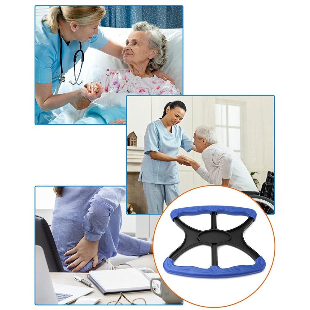 Standing Aid-Handicap Bar with No-Slip Grip Handles, Portable Lift Aid To Transfer Elderly, Senior, Bariatric, Patient Disabled Assists Caregiver