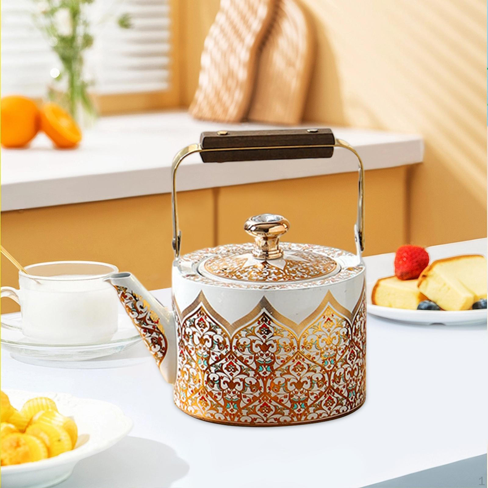 

1.5 L Teakettle Accessories Beverage Jug Gifts Heat Resistant Leakproof Water Milk Warmer Stainless