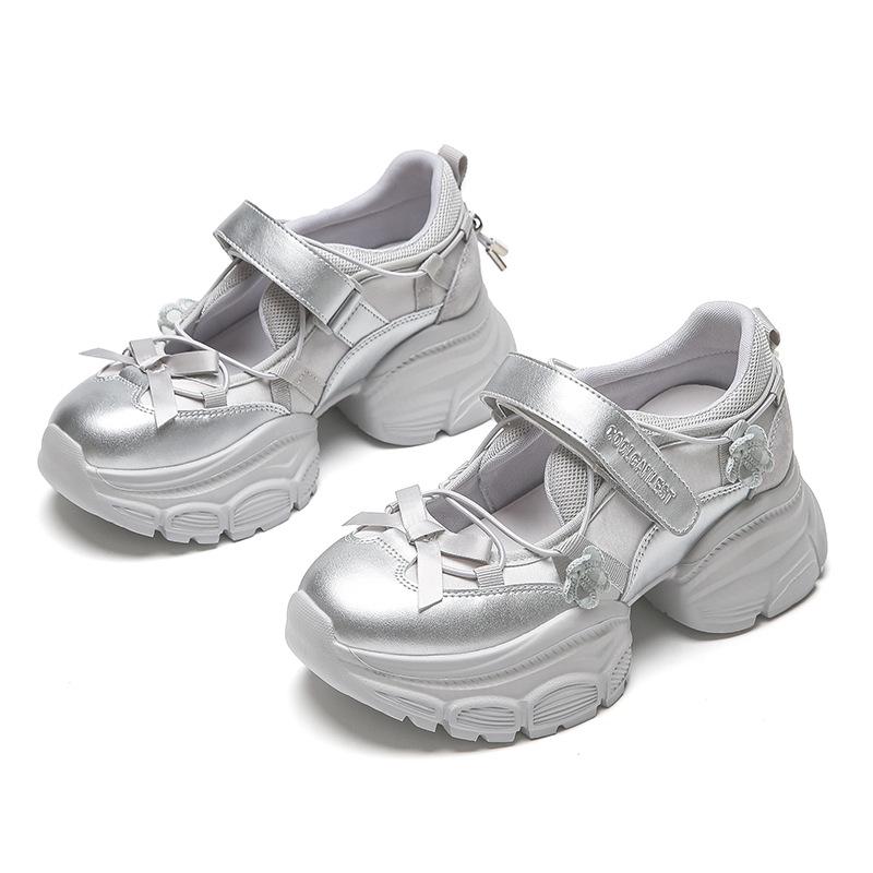 New High-end Velcro Sandals Women's Bag Head Outer Wear Platform Sandals Casual Fashion Hollow Sports Sandals Summer