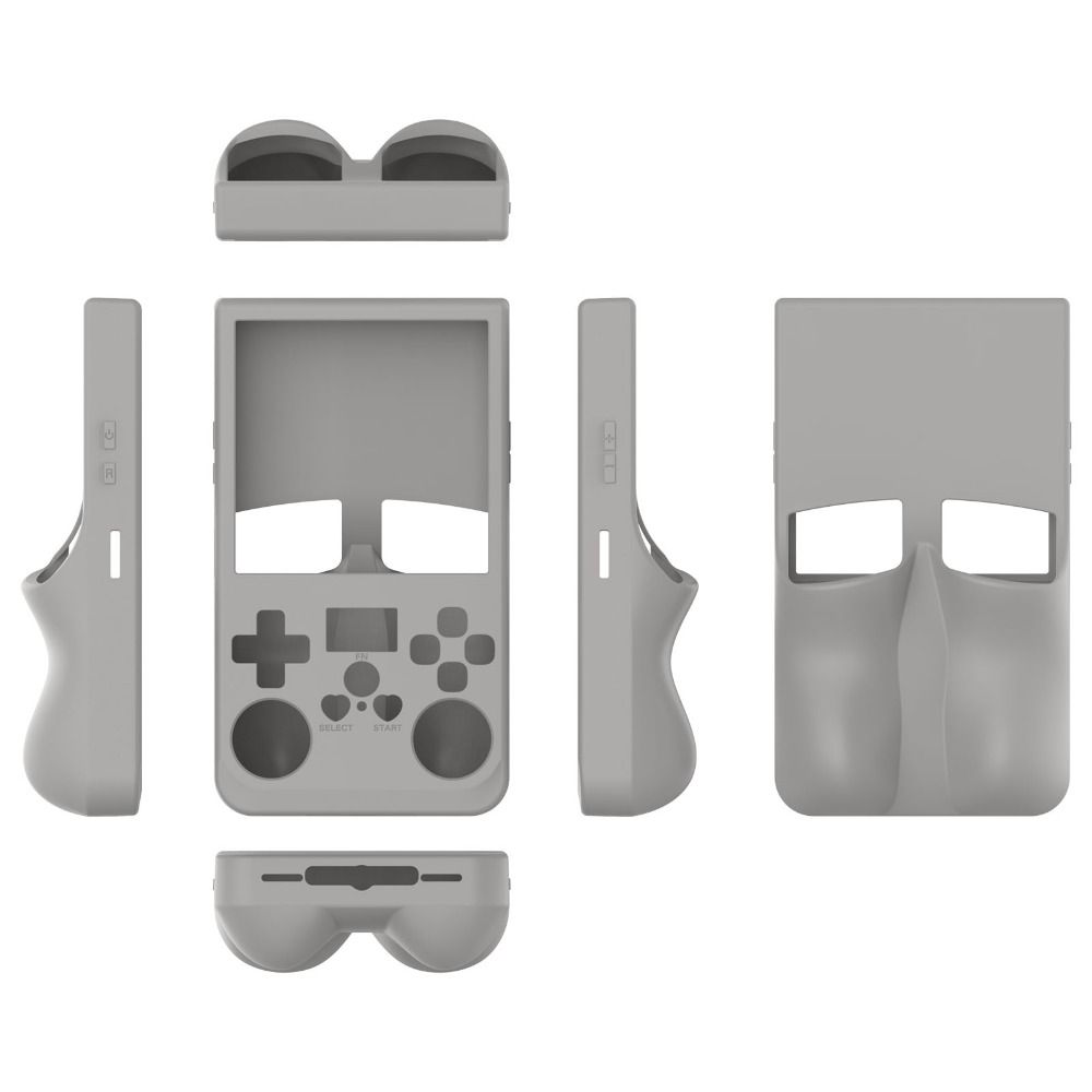 Silicone Protective Cover Shockproof Anti-Scratch Game Console Case Drop Protection Sleeve Shell for R36Max Handheld Game