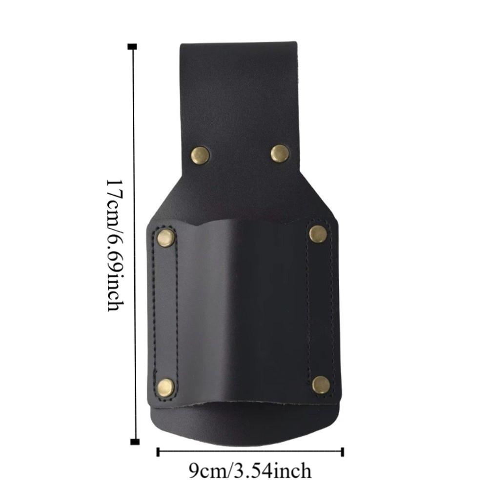 Case Cover Durable Hammer Holder Black Brown Leather Tool Organizers Handy Design Tool Pliers Holder Waist Bag