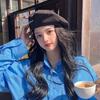 Beret Double Sided Japanese Spring Ladies Versatile Sweet And Cute Painter Hat